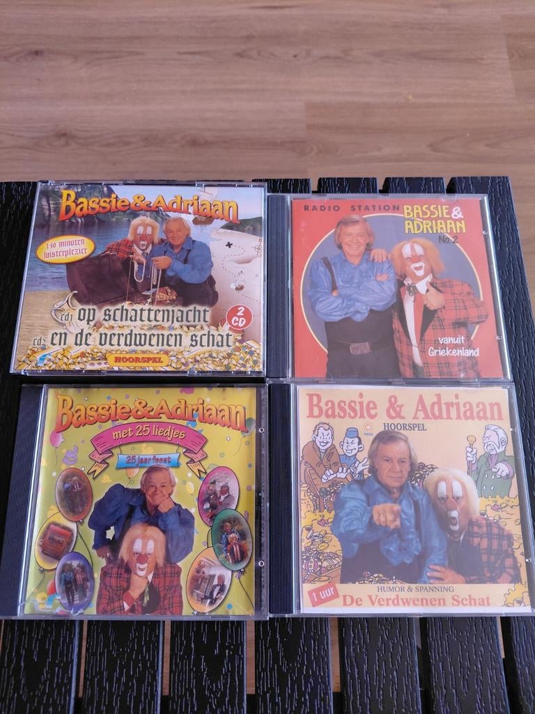 Bassie en Adriaan cd collectie deel 2., Gebruikt, Boxset, Ophalen of Verzenden, Muziek