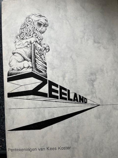 Pentekeningen Zeeland Kees Koster, Antiek en Kunst, Ophalen