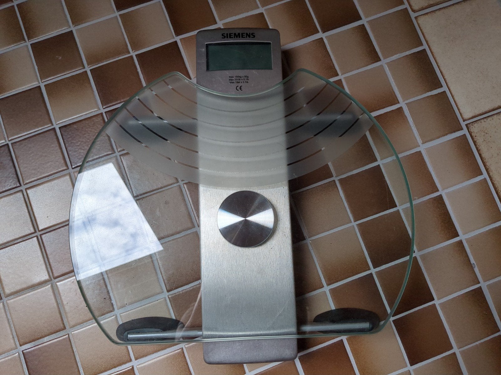 Digitale Personenweegschaal Siemens, Witgoed en Apparatuur, Weegschalen, Ophalen, 1 tot 500 gram, 100 kg of meer, Personenweegschaal