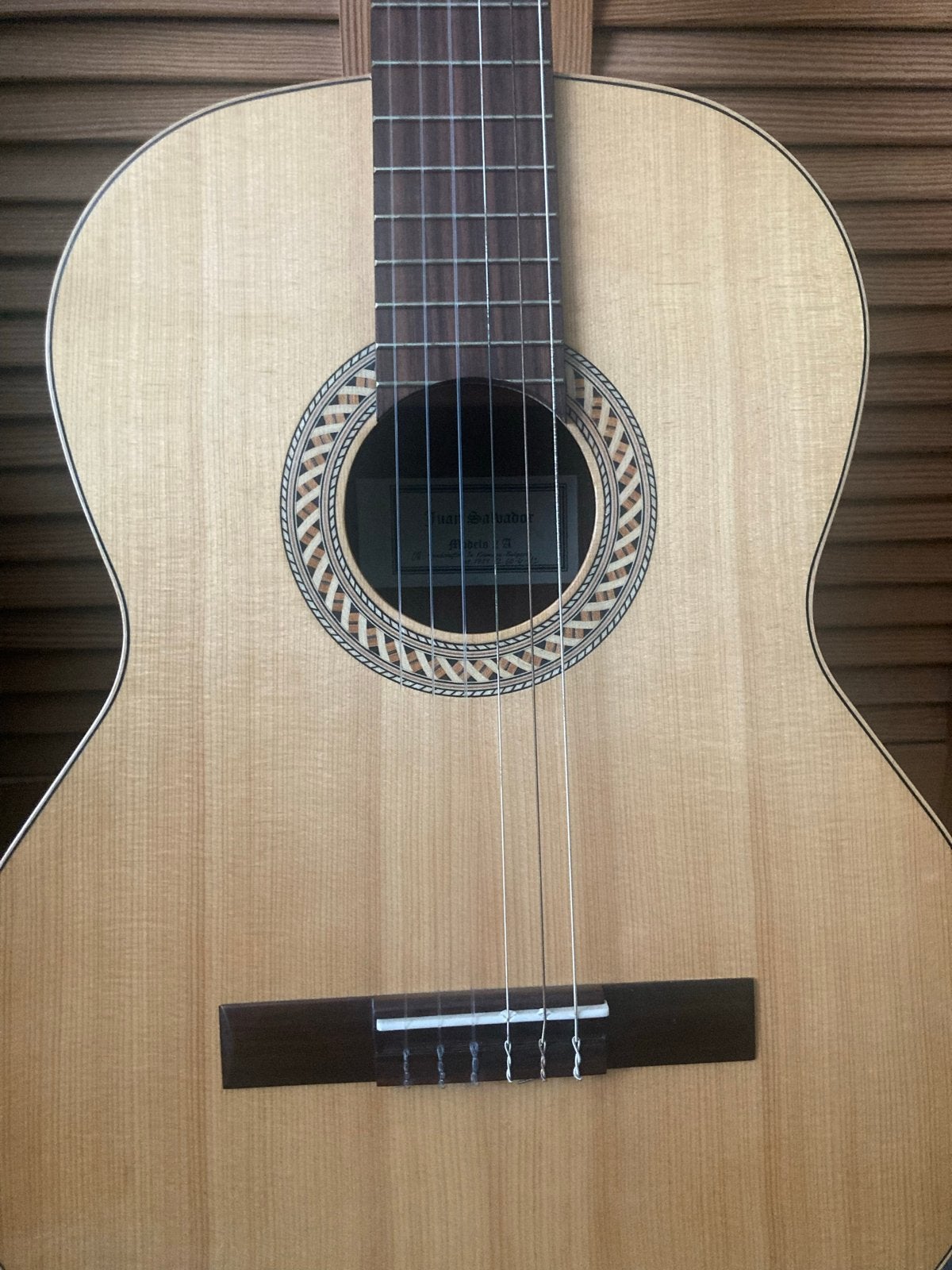 Spaanse akoestische gitaar met hoes en accessoires, Ophalen, Zo goed als nieuw, Klassieke of Spaanse gitaar, Met koffer