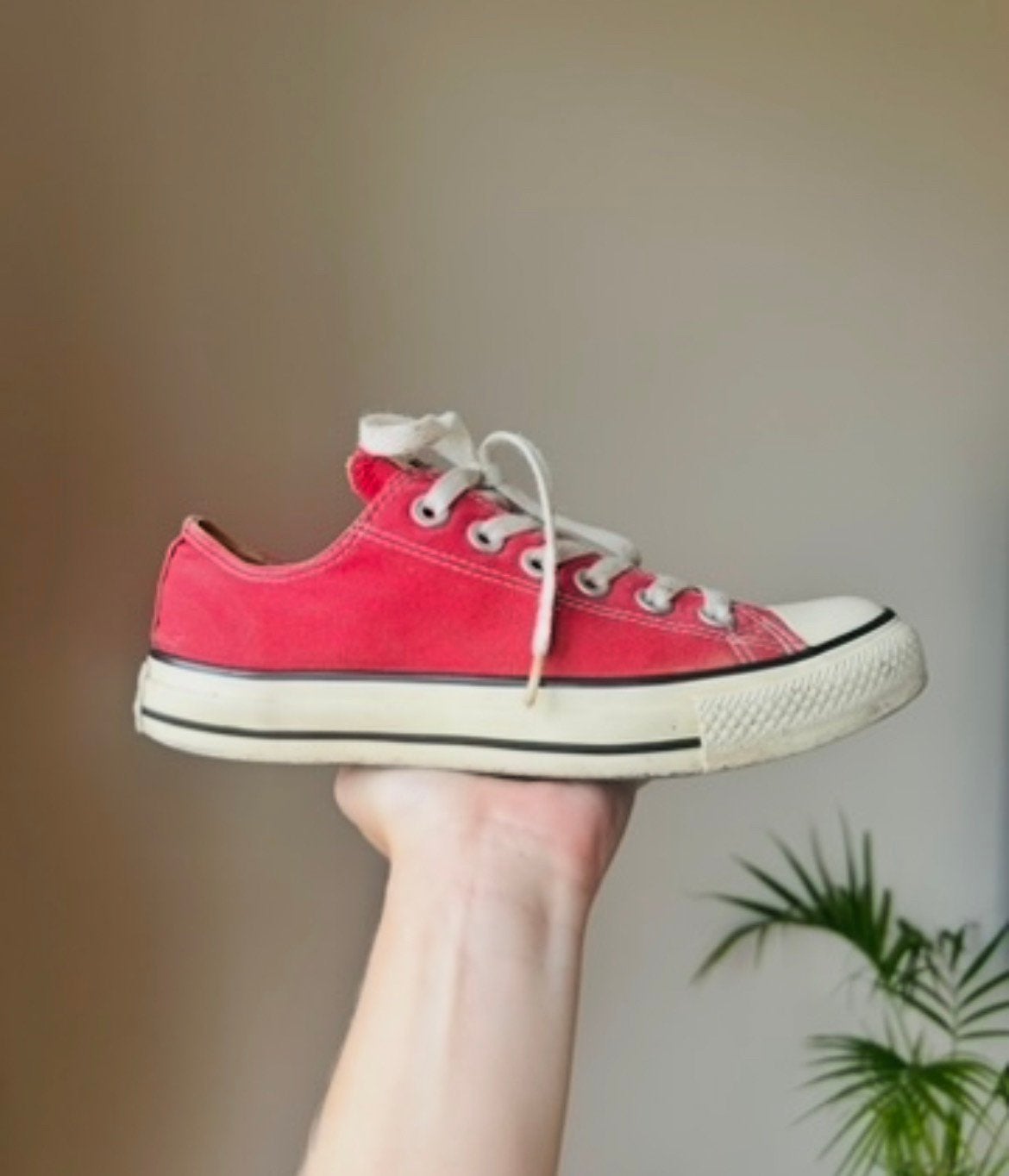 Converse All Stars schoenen, Verzenden, Sneakers of Gympen, Gedragen, Rood