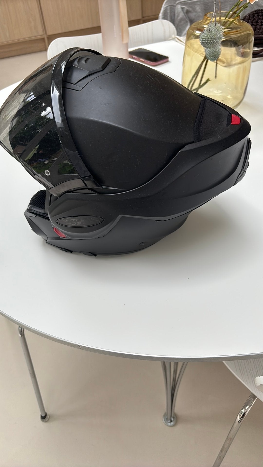 Scorpion exo tech, Motoren, Overige merken, Systeemhelm, Ophalen of Verzenden, S