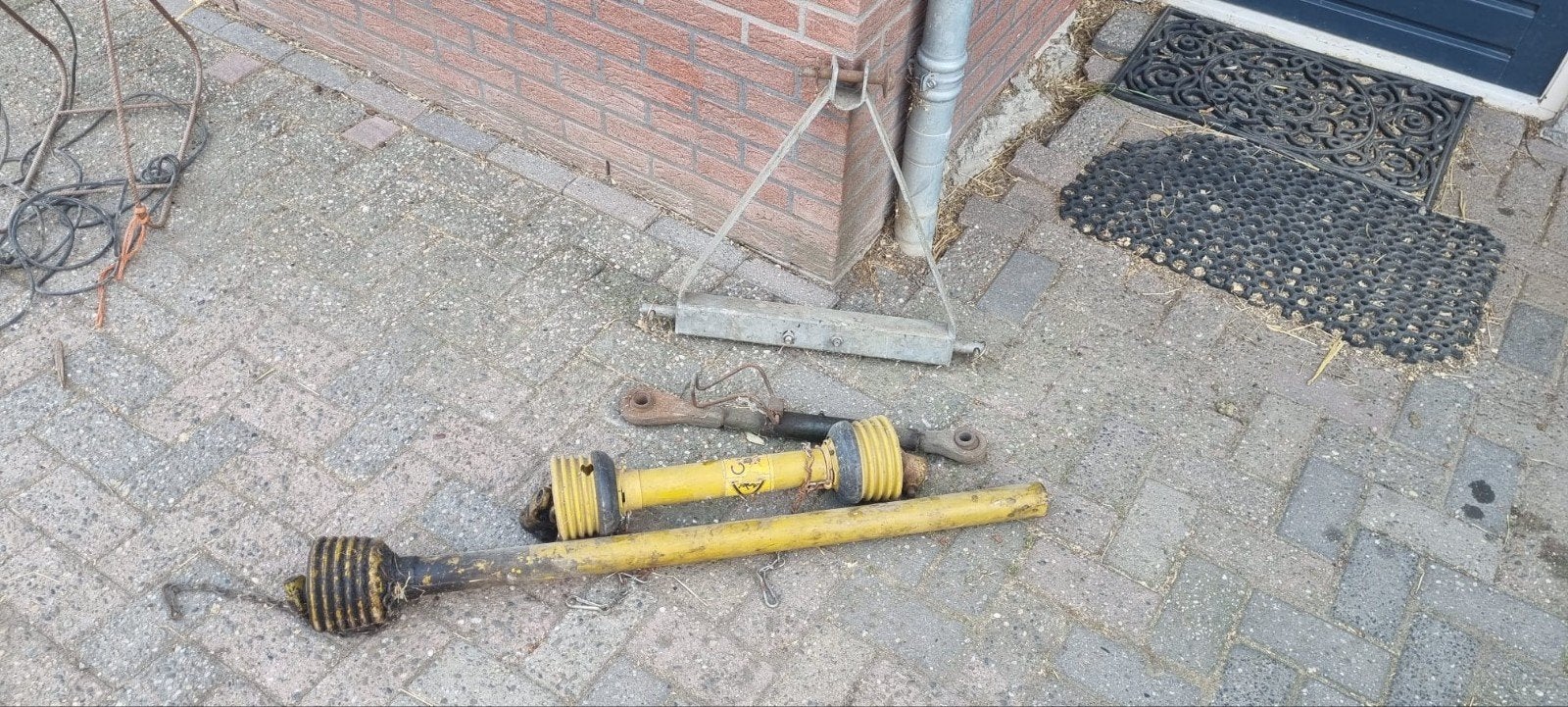 Diverse aftakassen, topstang en meer, Ophalen