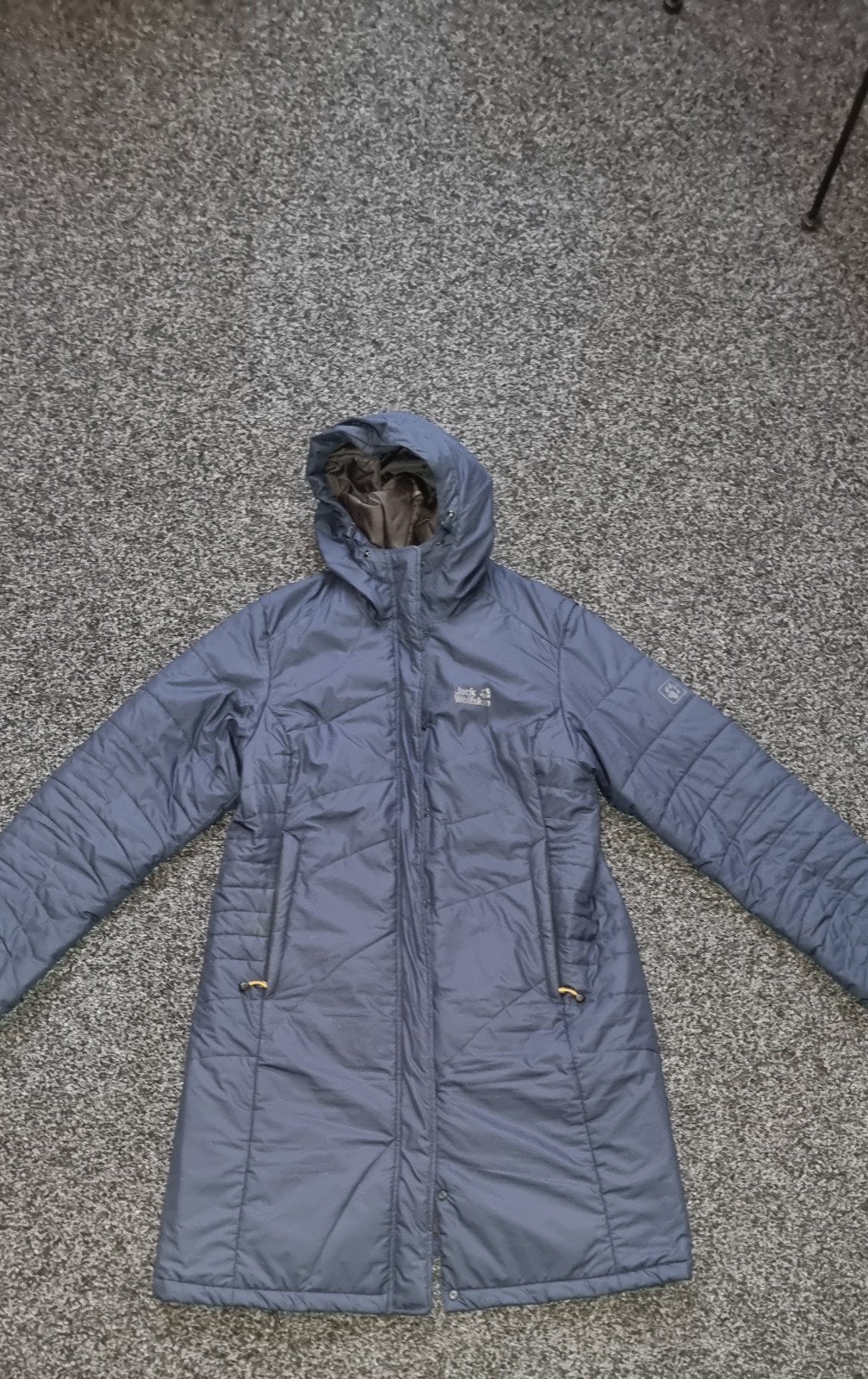 Jack Wolfskin Winterjas Dames Donkerblauw XXL, Blauw, Maat 46/48 (XL) of groter, Ophalen of Verzenden, Jack Wolfskin