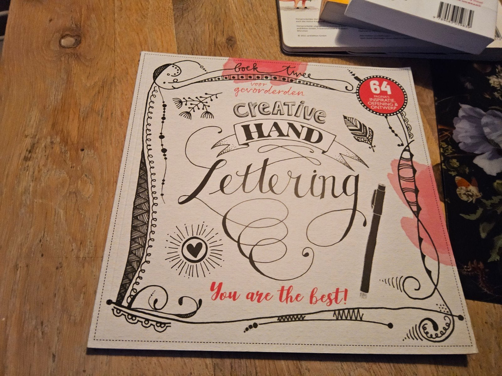 Creative Hand Lettering Boek - Voor Gevorderden, Ophalen of Verzenden, Zo goed als nieuw, Boek of Gids
