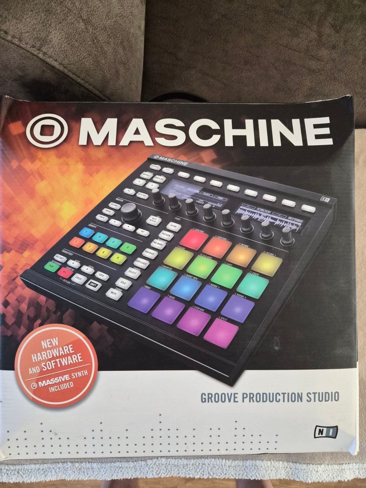 Native Instruments Maschine MK2 met software en accessoires, Ophalen, Gebruikt, Overige merken