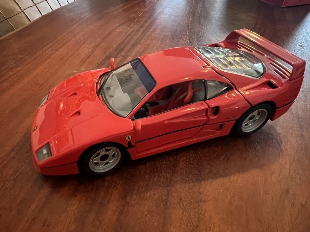 1:24 Ferrari F40 Franklin Mint, Ophalen of Verzenden, Nieuw, Auto, Overige merken
