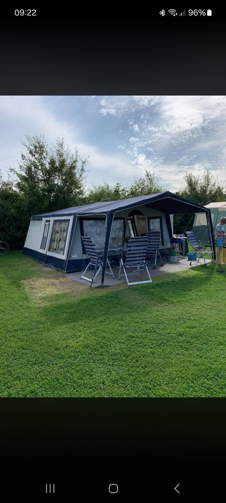 complete Roadmaster (vouwwagen) tent, Ophalen, Gebruikt
