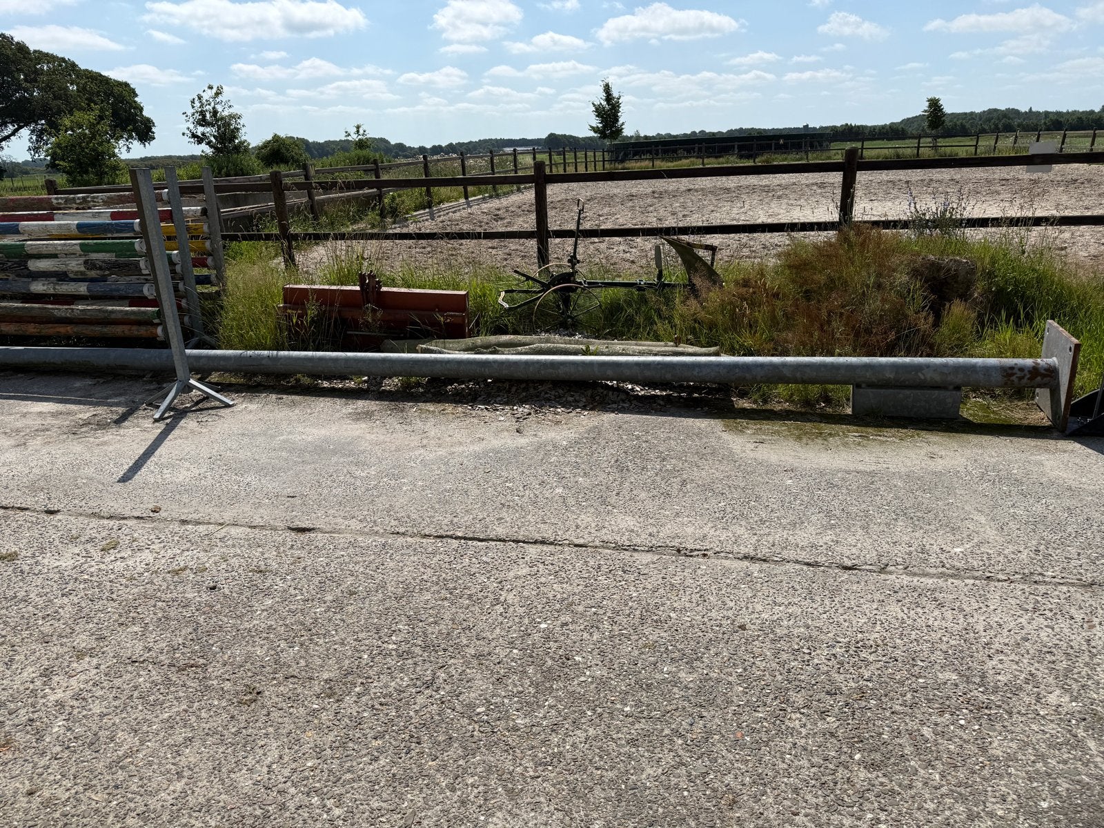 Roestvrijstalen mast 9 meter hoog, Ophalen, Gebruikt, Overige metalen