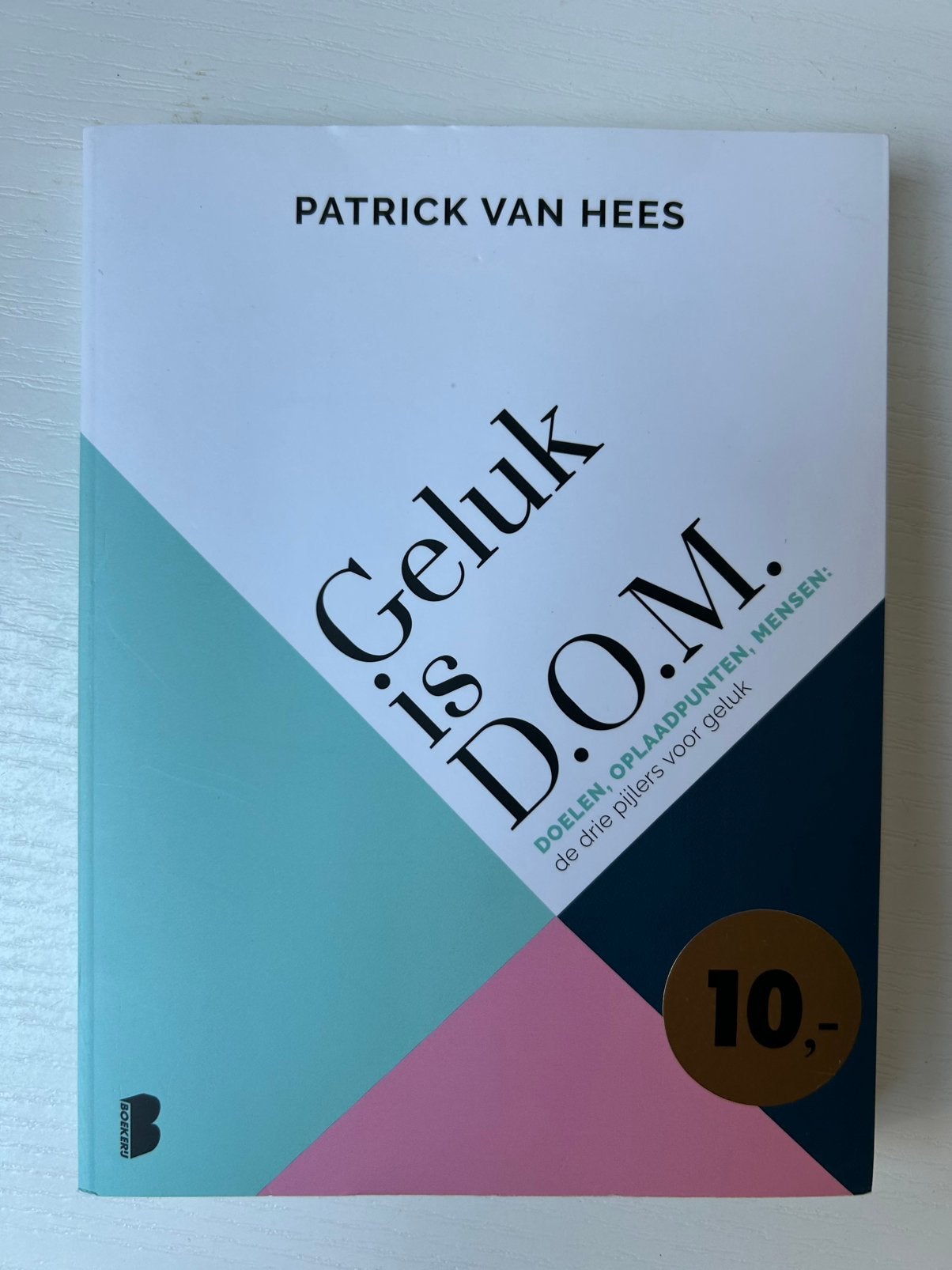 Patrick van Hees - Geluk is D.O.M., Ophalen of Verzenden, Zo goed als nieuw, Patrick van Hees