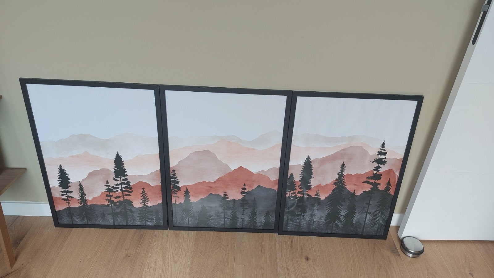 Schilderij 3 stuks, Ophalen, Schilderij