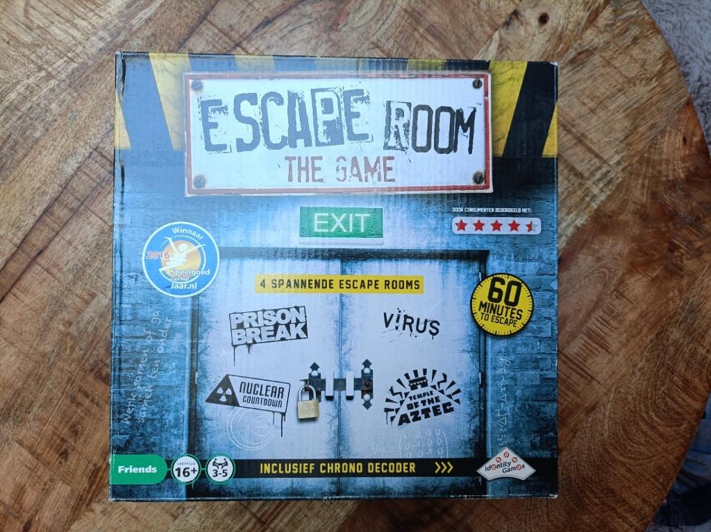 Escape room bordspel, Ophalen, Zo goed als nieuw, Idententy Games