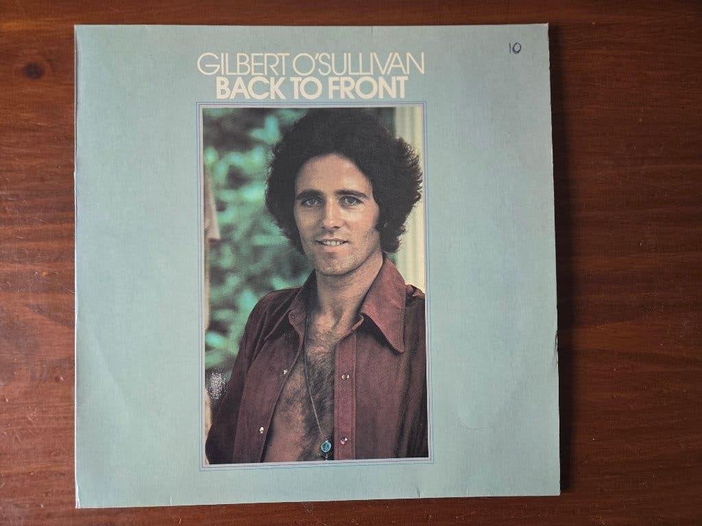LP vinyl Gilbert O'Sullivan Back To Front, LP, Gebruikt, Pop, Ophalen of Verzenden