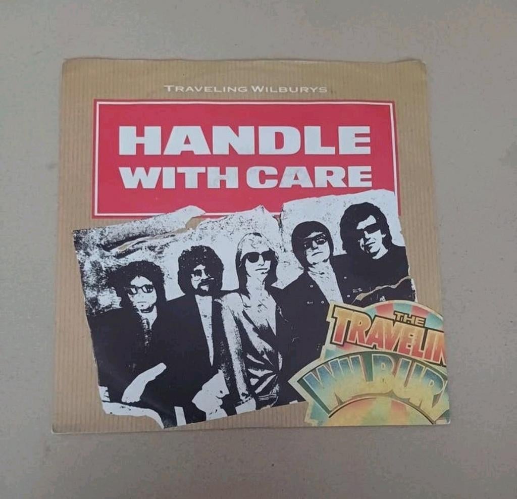 Traveling Wilburys  - Handle With Care, Gebruikt, 7 inch, Ophalen of Verzenden, Pop