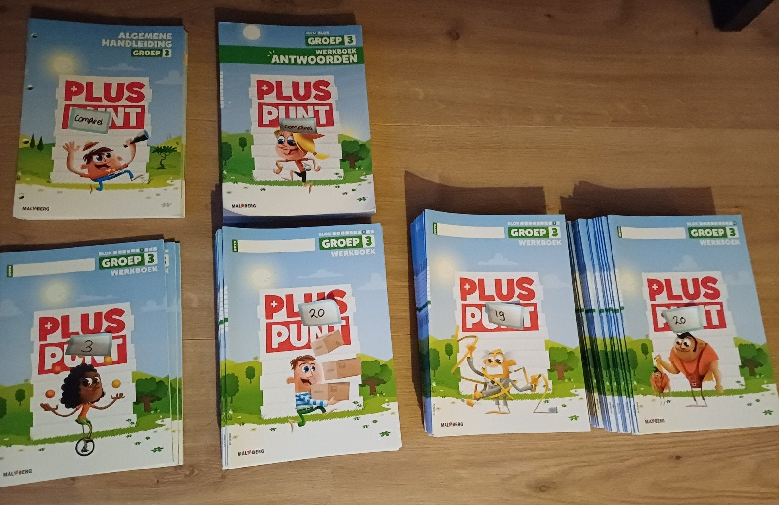 Pluspunt 4 groep 3, Overige vakken, Malmberg, Nieuw, Ophalen of Verzenden