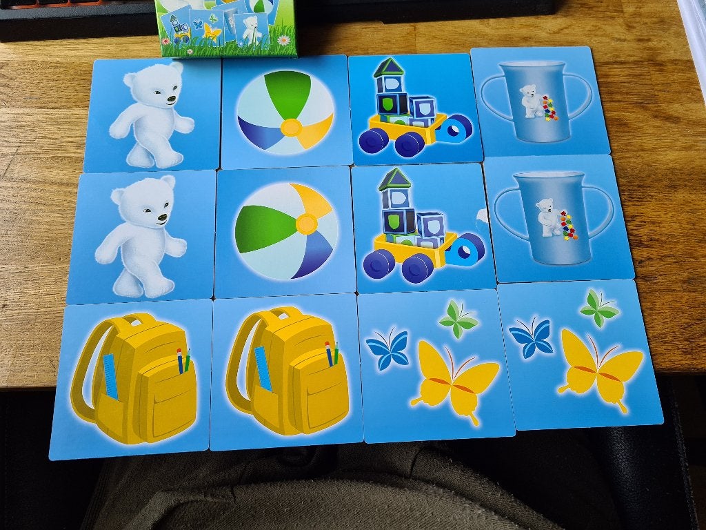 Beertje geheugenspel memory nutricia babymemory, Ophalen, Zo goed als nieuw