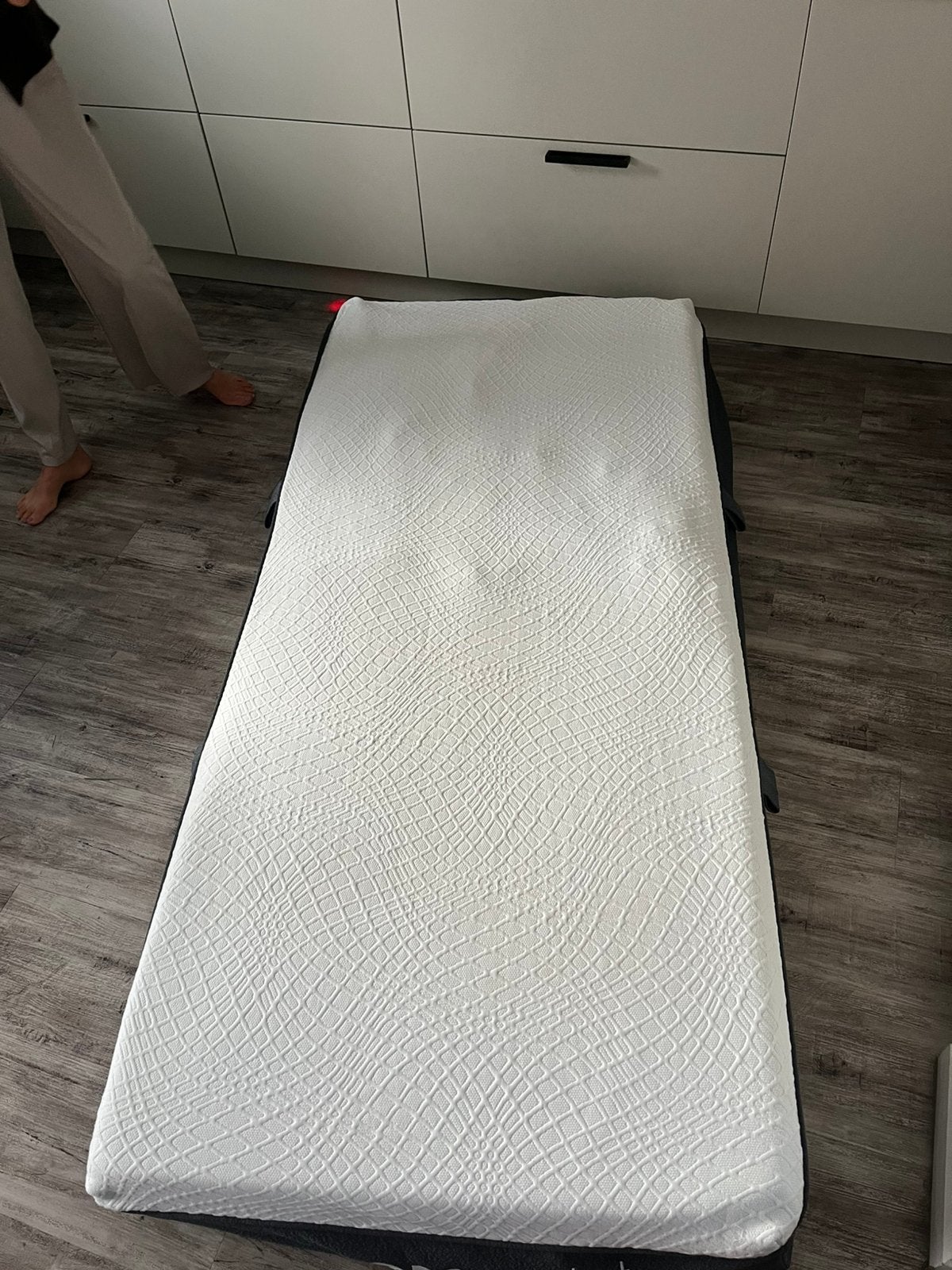 Maxi pocket matras, Ophalen, 90 cm, Eenpersoons, Zo goed als nieuw