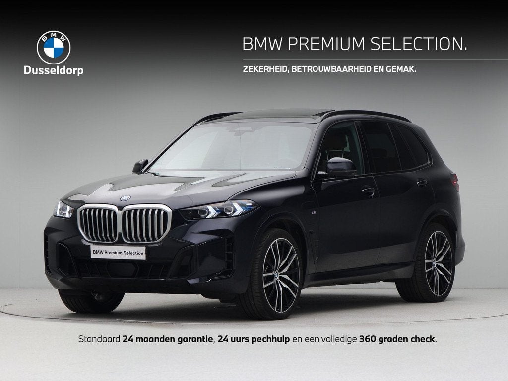 BMW X5 xDrive50e M-Sport (bj 2025, automaat), Auto's, Automaat, Gebruikt, 2395 kg, Met garantie (alle)
