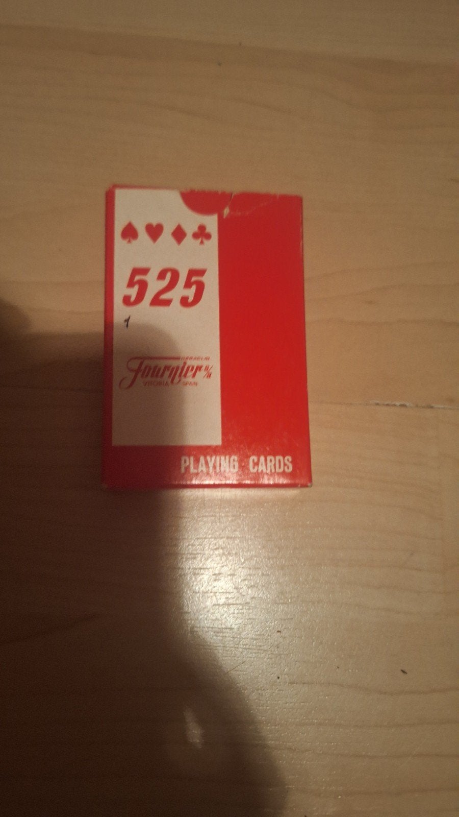 Vintage Coca-Cola speelkaarten Fournier 525, Ophalen, Zo goed als nieuw, Speelkaart(en)