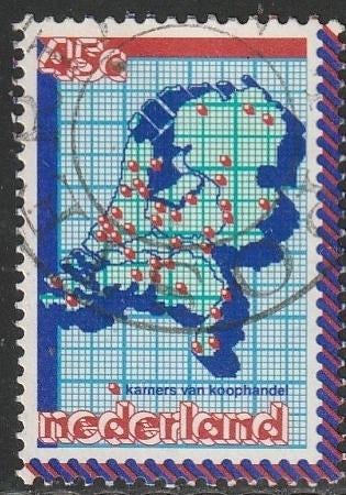 Nederland 1979 1181 Kamer v Koophandel, Gest Post, Postzegels en Munten, Postzegels | Nederland, Ophalen of Verzenden, Na 1940