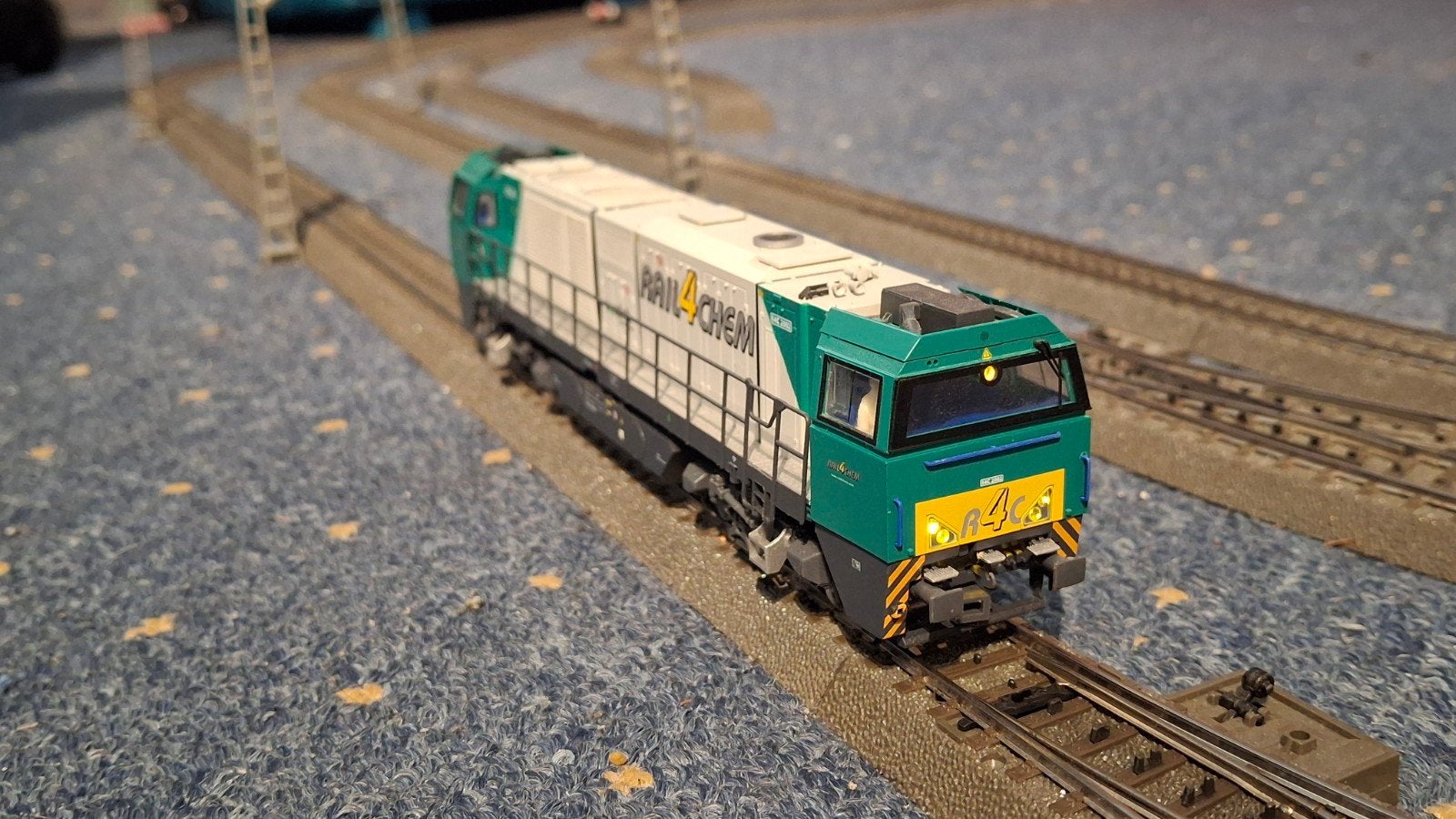 Mehano H0 T275 Rail4Chem loc G2000 AC digitaal + sound, Overige merken, Wisselstroom, Locomotief, Ophalen of Verzenden