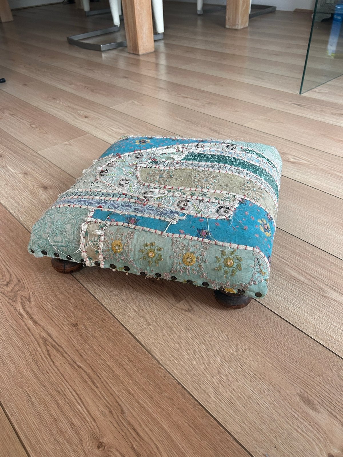 Lifestyle Home Collection Poef/Voetenbankje - Boho Stijl, Ophalen, Gebruikt, Meerkleurig, Boho