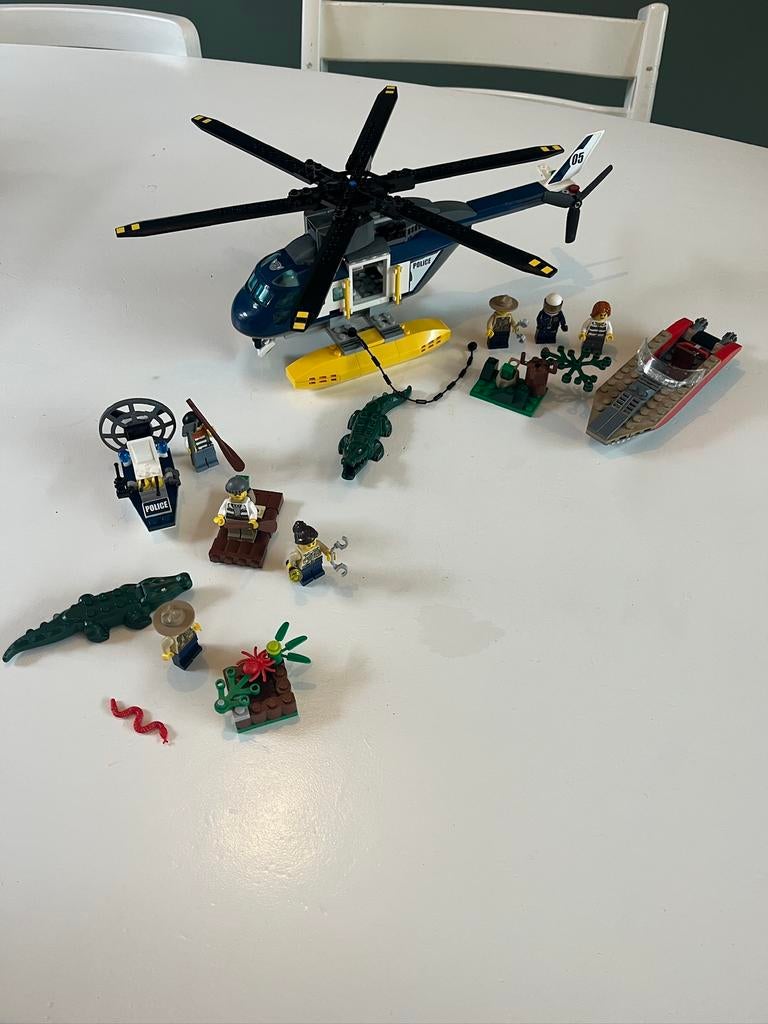 Lego moeraspolitie 60067 en 60066, Ophalen of Verzenden, Zo goed als nieuw, Complete set, Lego