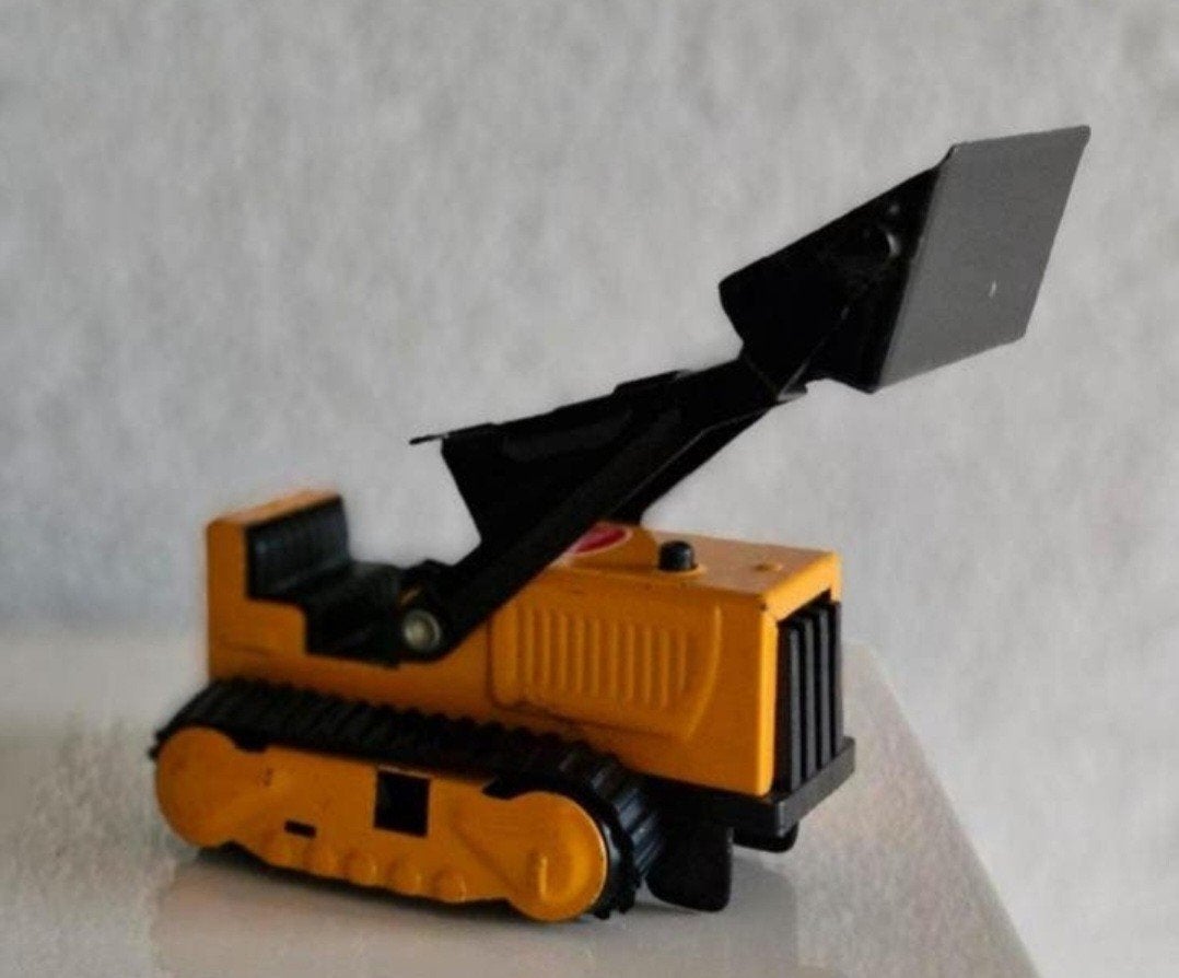Tonka T-6 Front Loader Backoe Bulldozer, Hobby en Vrije tijd, Modelauto's | Overige schalen, Bus of Vrachtwagen, Ophalen of Verzenden