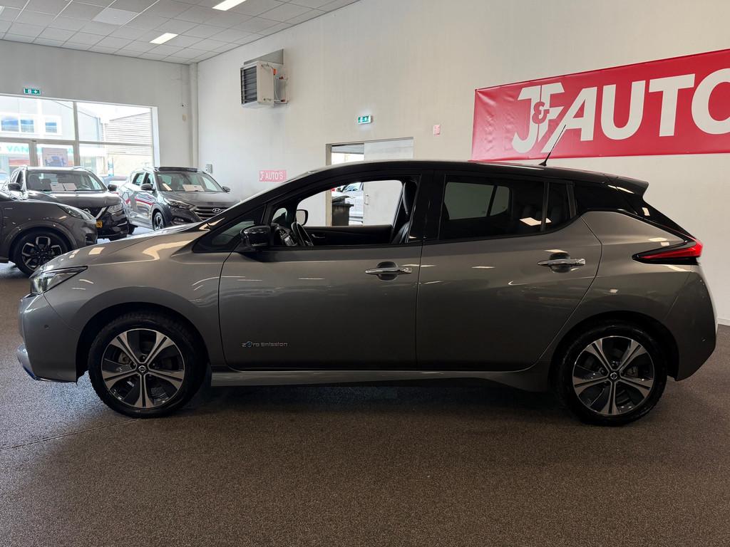 Nissan LEAF e+ TEKNA 62 kWh LEER, NAVIGATIE/CAMERA, CRUISE,, Auto's, 62 kWh, 385 km, 1033 min, 5 stoelen