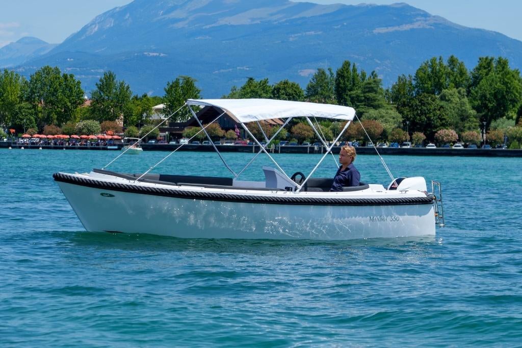 Maxima 550 Sloep | 50 PK | Zonnedek | Luxe instap | €11.250, Ophalen, Nieuw, Overige typen