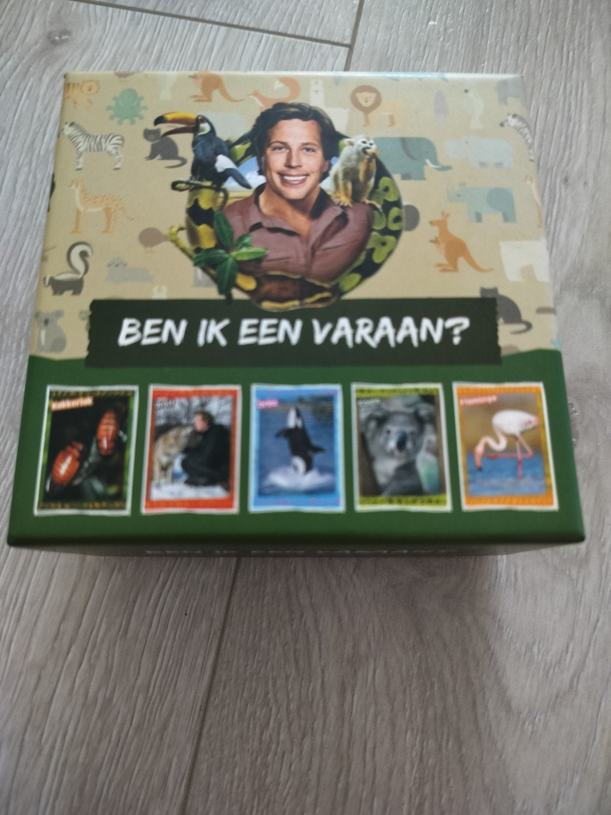 Kaart spelgoed ( Ben ik een varaan), Ophalen of Verzenden, Zo goed als nieuw