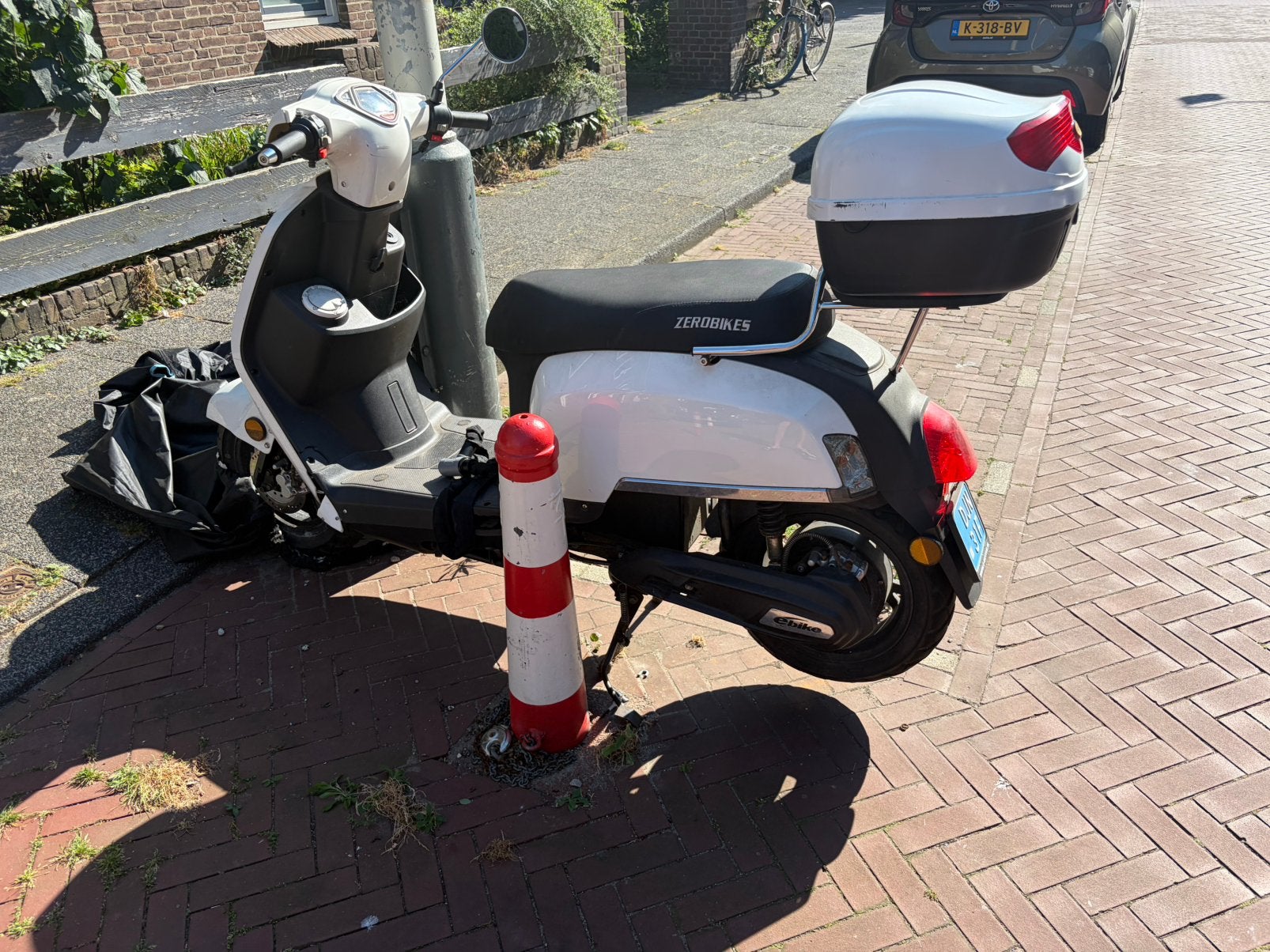Elektrische scooter zero bikes, Fietsen en Brommers, Brommeronderdelen | Scooters, Ophalen, Gebruikt