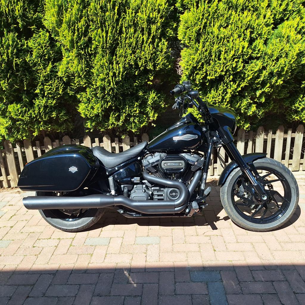Harley Davidson FLSB SportGlide (lage km stand)., Motoren, Motoren | Harley-Davidson, Particulier, Chopper