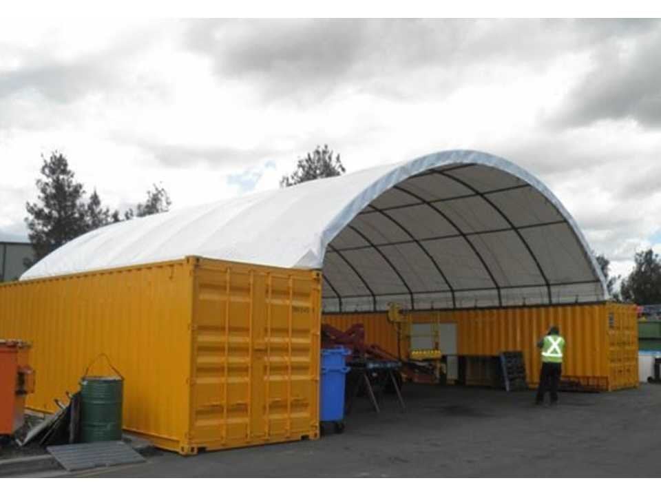 Greenland - 2026 - 12x12x4,5m - Container overkapping