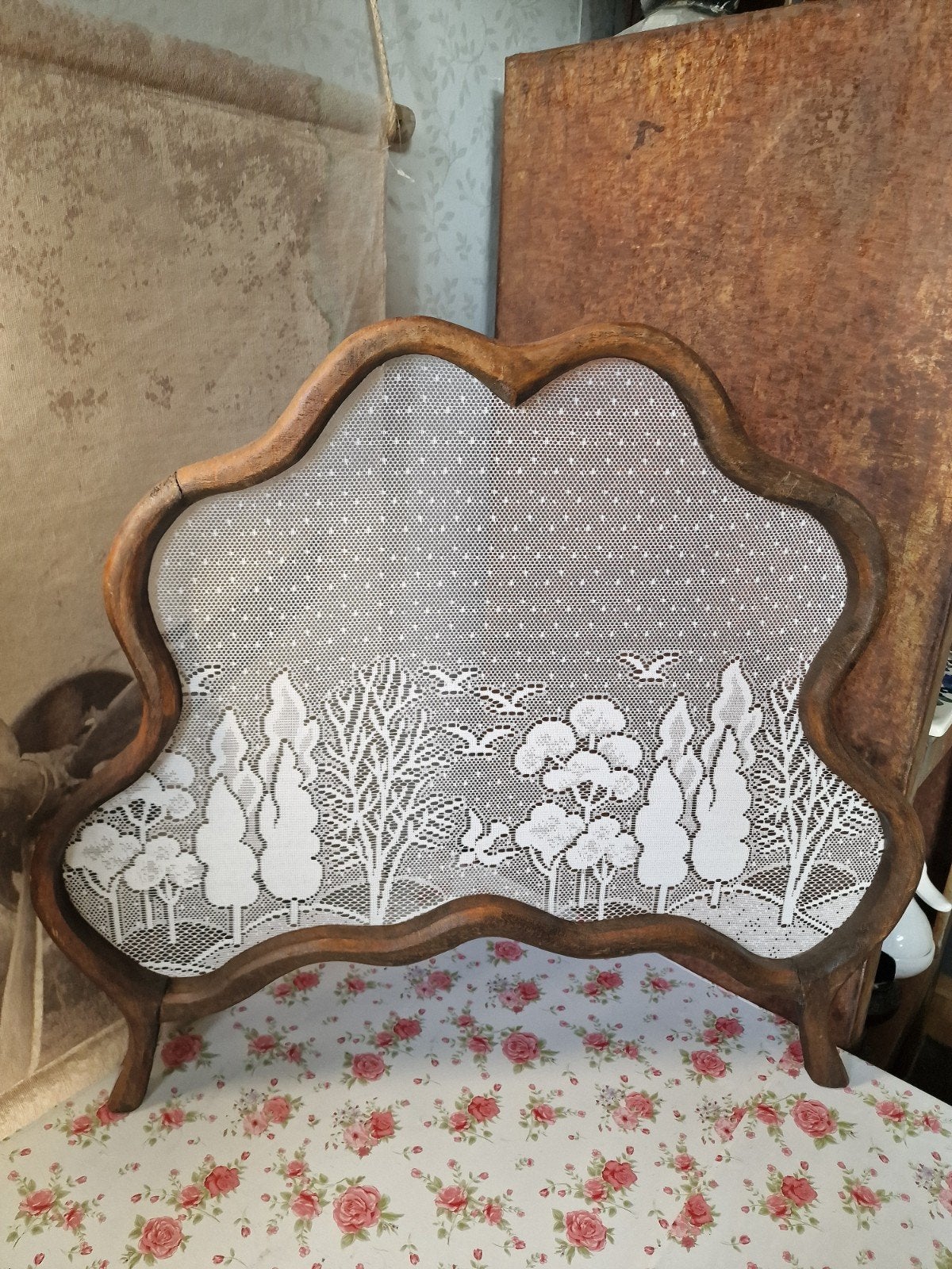 Antiek houten raamhor nr19, Ophalen of Verzenden