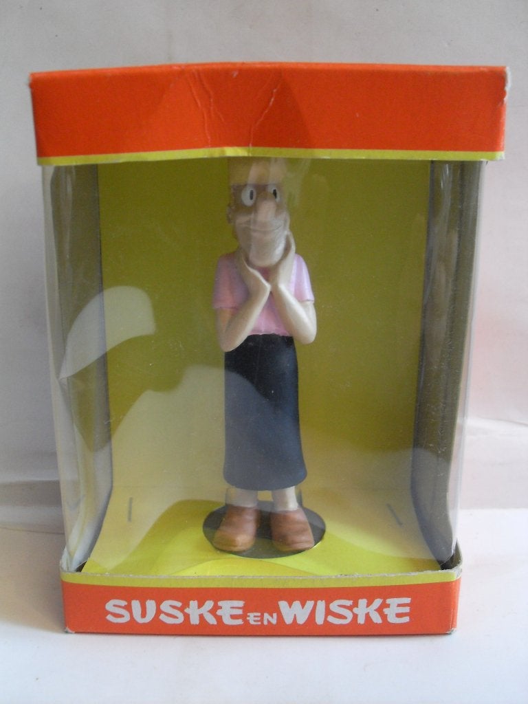 Suske en Wiske Beeldje Tante Sidonia, Verzamelen, Stripfiguren, Ophalen of Verzenden, Suske en Wiske, Zo goed als nieuw, Beeldje of Figuurtje