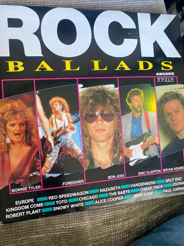 Rock Ballads - Diverse Artiesten (Dubbel-LP), Cd's en Dvd's, Vinyl | Rock, Gebruikt, Complilatie, Ophalen of Verzenden, Classic Rock