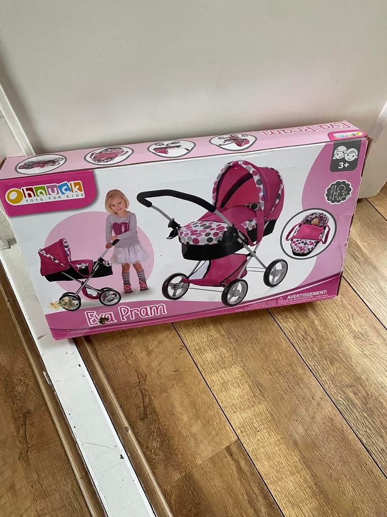 Poppenwagen ( nieuw niet gebruikt), Ophalen of Verzenden, Zo goed als nieuw