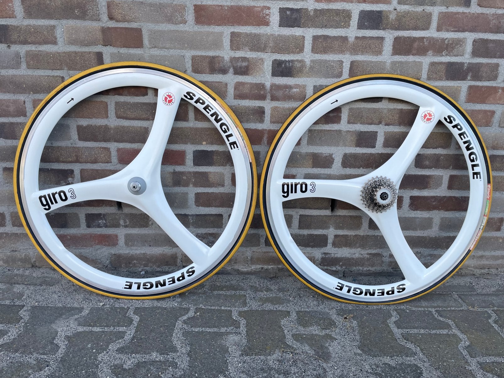 Spengle carbon wielen zeer netjes, Fietsen en Brommers, Fietsonderdelen, Ophalen, Zo goed als nieuw, Carbon
