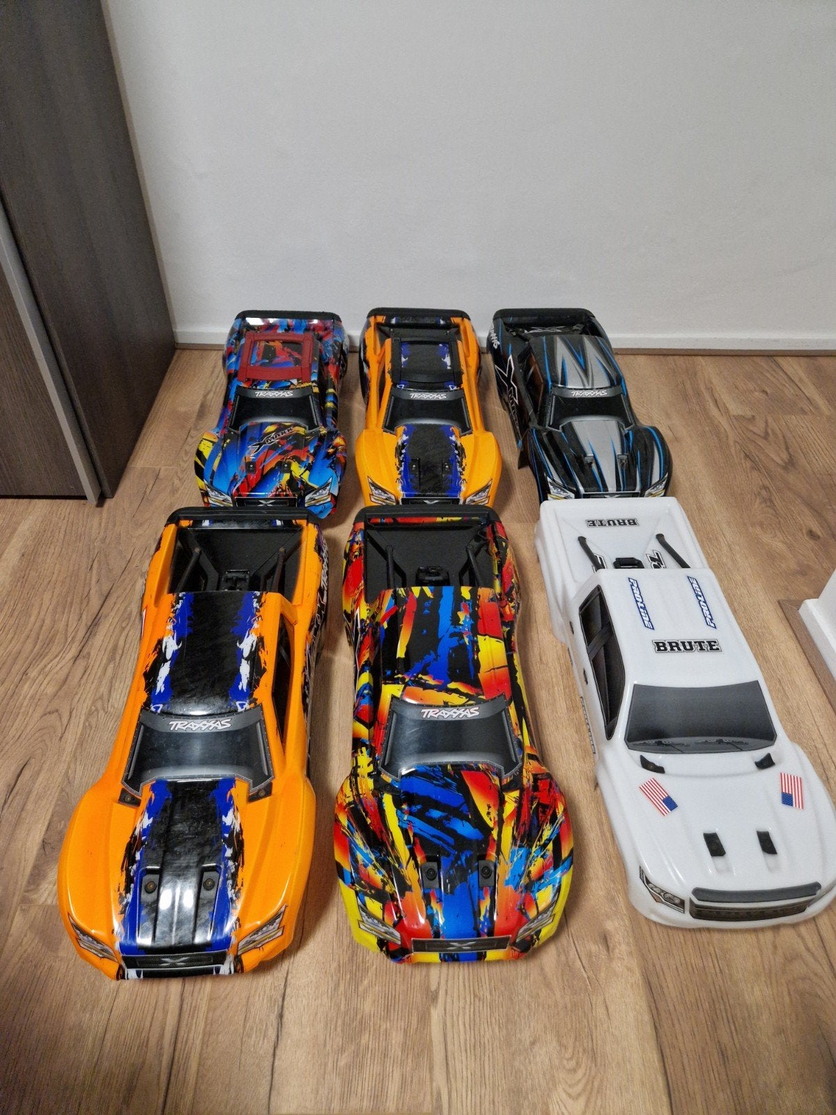 traxxas xmaxx 8s body's (prijzen vanaf 20€), Ophalen of Verzenden, Gebruikt, Onderdeel