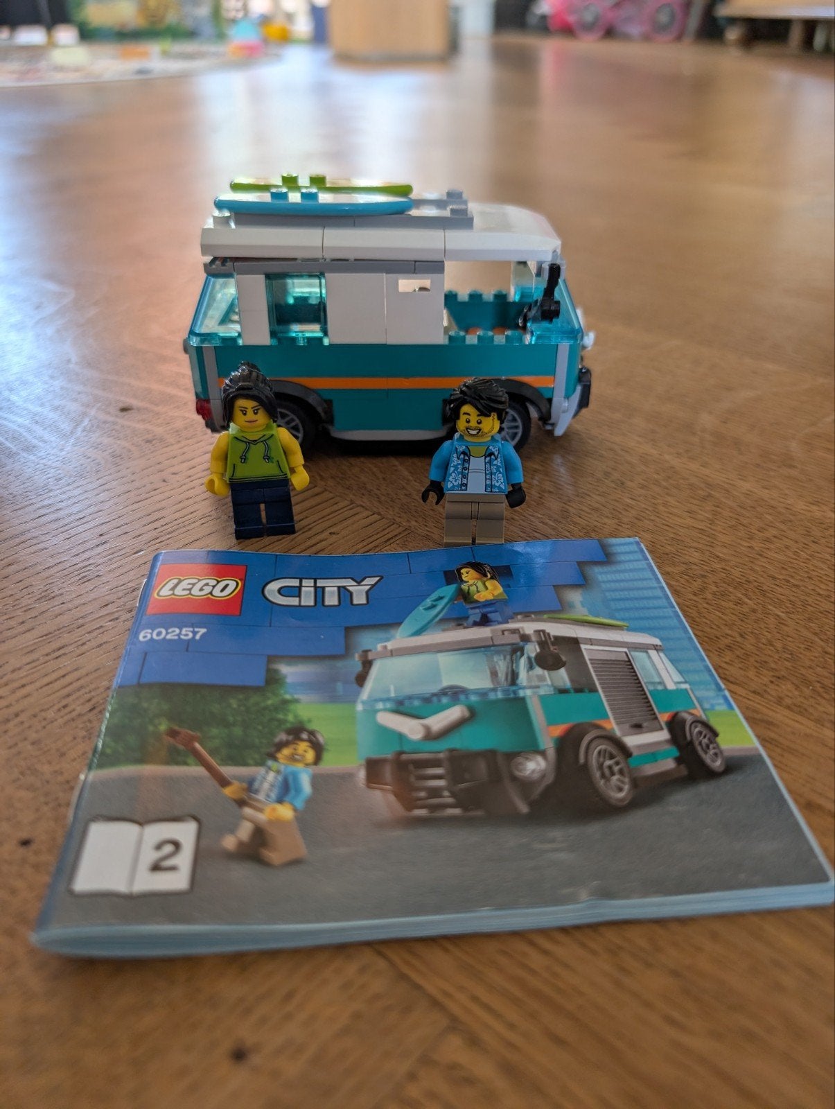 LEGO City 60257 Campervan met 2 minifiguren en handleiding, Ophalen of Verzenden