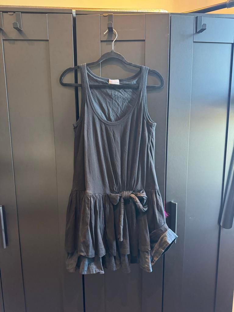 Zwart red Valentino jurkje met strikdetail maat m, Kleding | Dames, Maat 38/40 (M), Zwart, Ophalen of Verzenden, Zo goed als nieuw