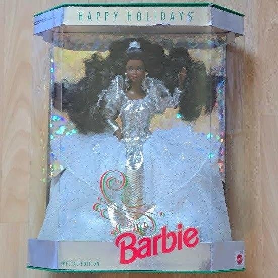 1992 Happy Holidays Special Edition African American Barbie, Verzamelen, Ophalen of Verzenden, Nieuw, Pop