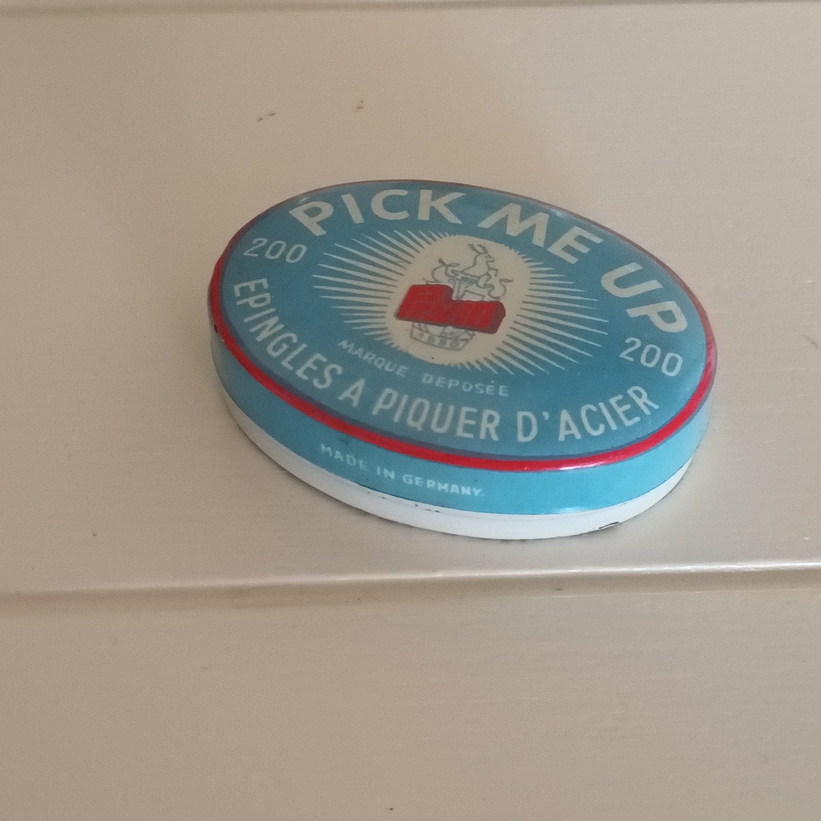 vintage speldendoosje van Prym, Ophalen of Verzenden, Gebruikt