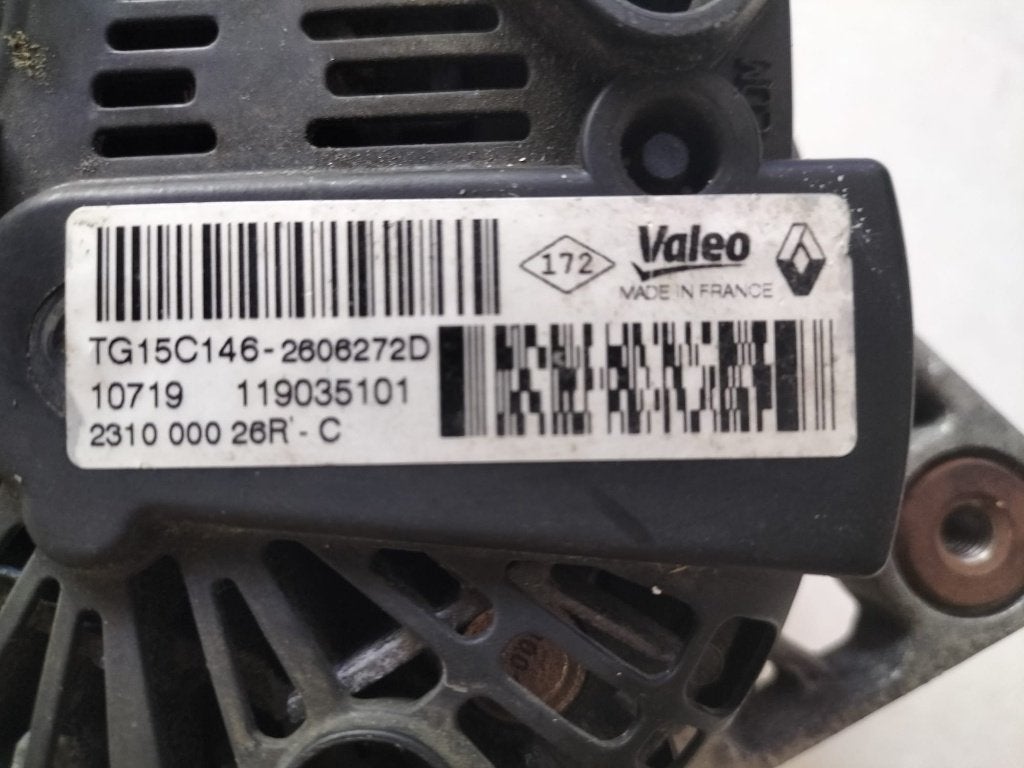 Valeo dynamo Renault Kangoo 2020, Ophalen of Verzenden, Gebruikt, Renault