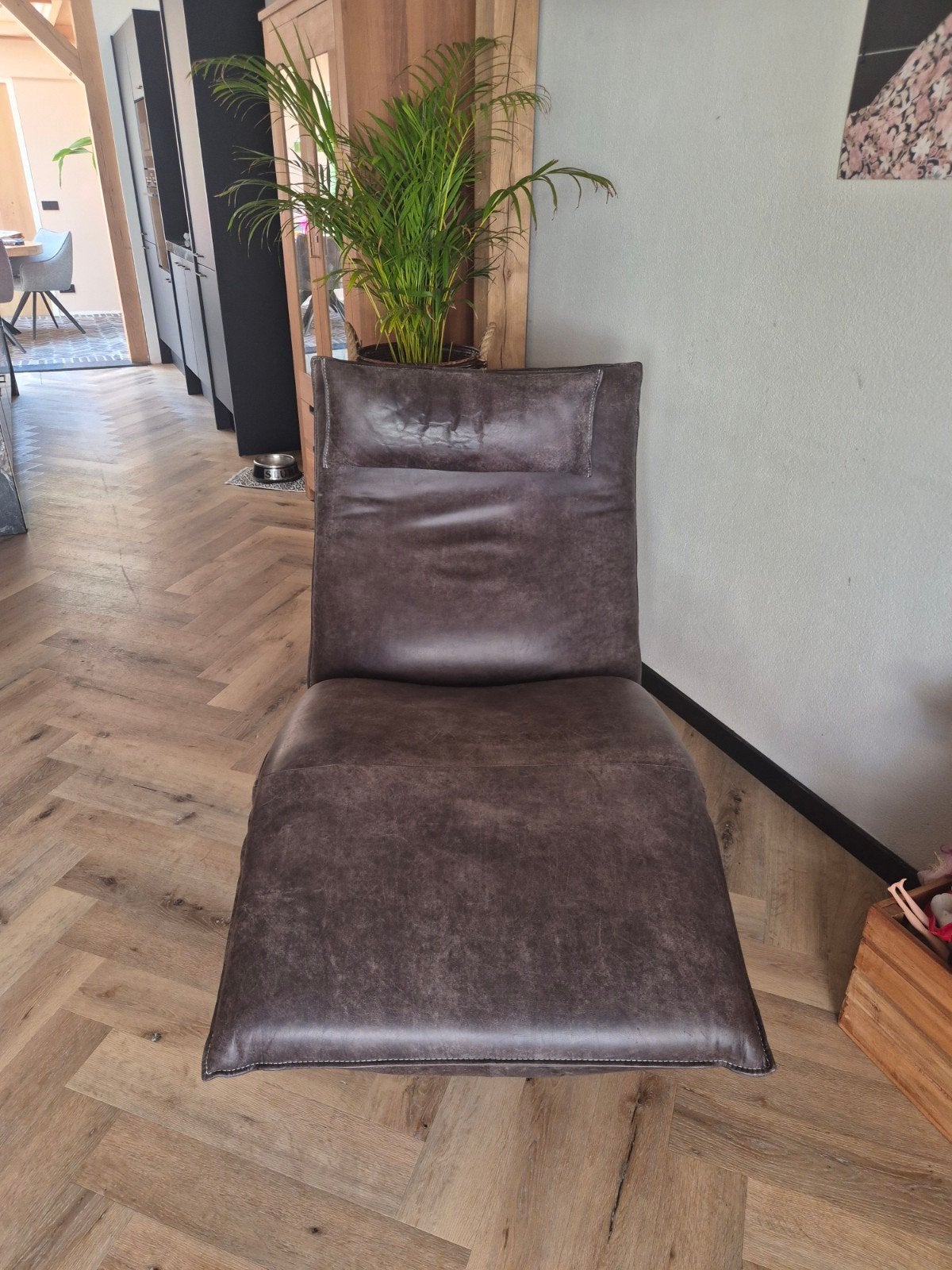 Elektrische Relaxfauteuil - Indi Chill Line, Ophalen, 100 tot 125 cm, Modern, Comfort, Leer