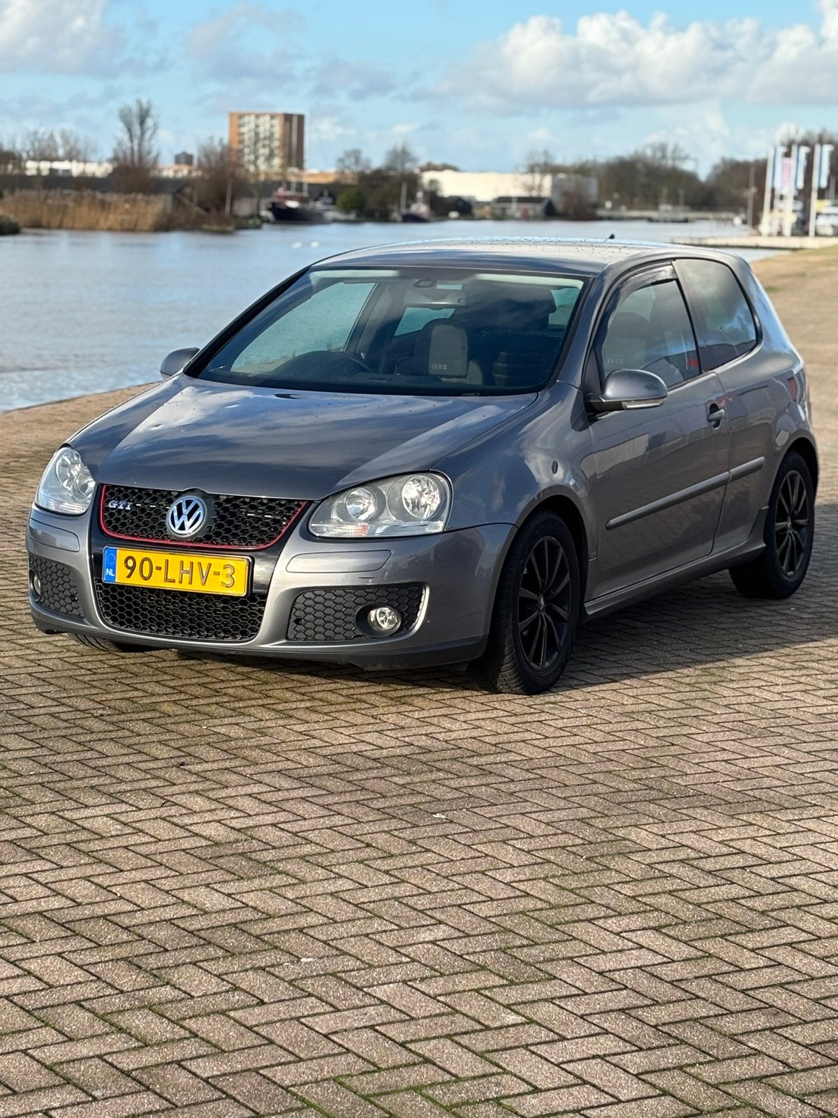 Volkswagen Golf 2.0 GTI 270 km/u 2008 Grijs, Auto's, 4 cilinders, Handgeschakeld, Voorwielaandrijving, 13 km/l