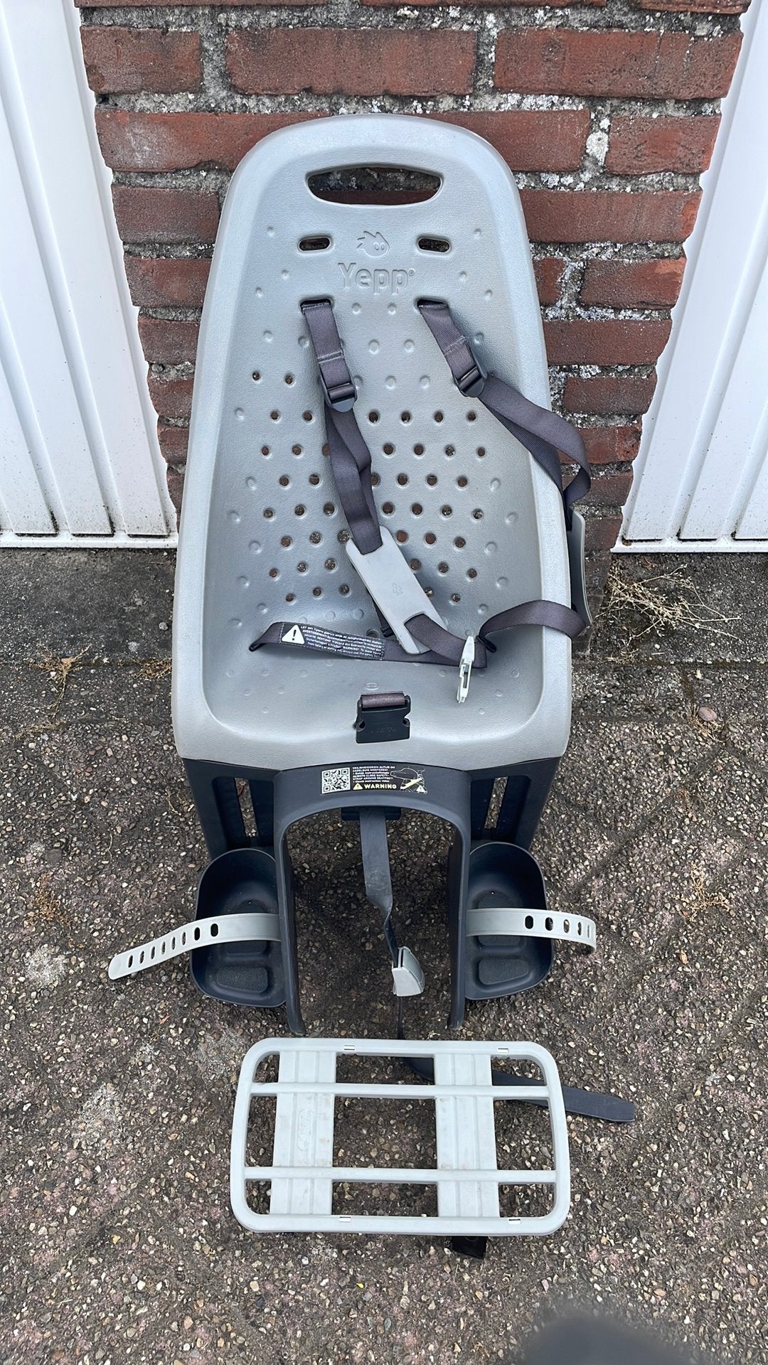 Fietsstoeltje, Ophalen, Gebruikt