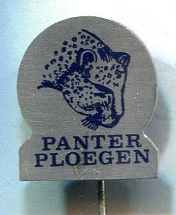 Panter Landbouwwerktuigen - Venlo blik speldje ( E_220a), Ophalen of Verzenden, Zo goed als nieuw, Transport, Speldje of Pin