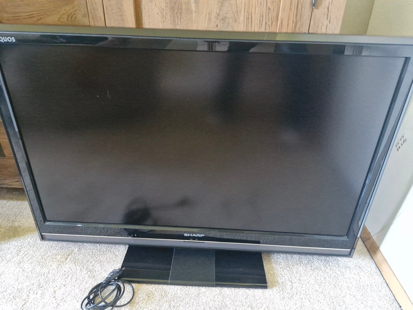 Sharp Aquos LCD TV - Gebruikt, Audio, Tv en Foto, Televisies, Ophalen, Gebruikt, 50 Hz, 80 tot 100 cm